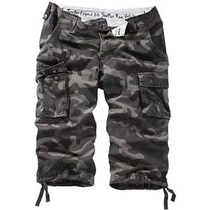 pantalon corto hombre camuflaje